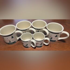 Starbucks Vintage Hartstone Mug Set 4